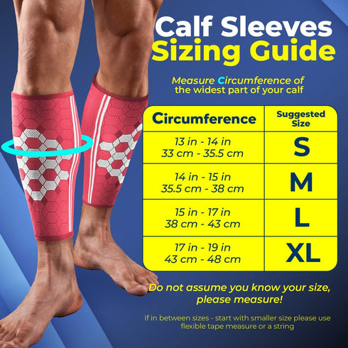 Sparthos Calf Compression Sleeves (Pair) - Pink-M, Leg Compression Socks for Men & Women, Shin Splint Pain Relief for