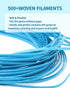 MySmile Woven Dental Floss, Effective Plaque Removal, Mint, Waxed, Vegan, Kid-Friendly, 50 Yards