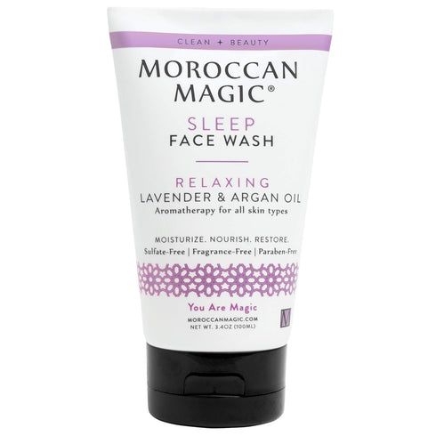 Moroccan Magic Sleep Face Wash | Clean Beauty | Sweet Lavender | Vegan and Cruelty-Free