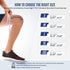 Knee Brace for Women & Men - UFITVELL 2 Packs Compression Sleeve for Knee Pain, Ideal for Gym, Running, Basketball