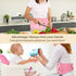 Toxin Hot Water Bag, Hot Water Bottle with Waist Cover for Menstrual Cramps, Pain Relief, Warm Water Pouch with Soft