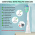 Replacement Toothbrush Heads for Philips Sonicare Replacement Heads, Replacement Brush Heads Compatible with Philips SoniCare Electric Toothbrushes Handle, for Snap-on System, 12 Pack, Refills