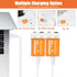 REACELL 2 Packs 9V 9 650mAh 9V Rechargeable Lithium Batteries, Volt Batteries for Smoke Detector, USB Charging Battery