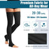 Socks,20-30 mmHg Thigh High Compression Open Toe Compression Stockings for Men Women,for Varicose Veins,Edema,DVT