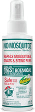 No Natz No Mosquitoz Botanical Bug Repellent, 4 Ounce Spray Bottle, DEET-Free and Non-Greasy
