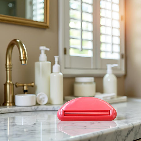 Pxiryanlow Toothpaste Tube Squeezer,Plastic Toothpaste Tube Squeezer Dispenser,Toothpaste Clips for Saving
