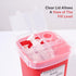 Alcedo Sharps Container for Home Use, 1 Quart (3-Pack) for Biohazard Needle and Syringe Disposal, Portable