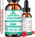 Calcium Magnesium Zinc D3 with Calm Magnesium Glycinate, Ashwagandha, L-Theanine - Immune, Bone, Muscle, Mood Support