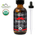 US Organic Beard Oil, 100% Pure, USDA Certified, Amber Glass Bottle with Eye Dropper, 2 Ounce