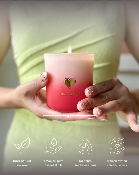 Pet Odor Candle | Grapefruit & Musk w/Gold Moon & Stars Symbol | Pleasant Yellow Candle for Pet Odor Eliminator, Soy