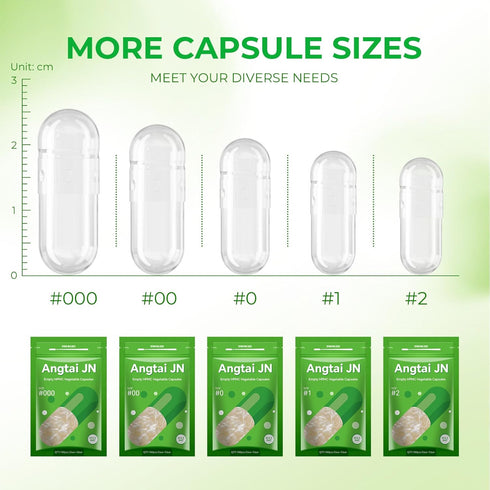 Empty Capsules Size 2, 100 Count | Vegan Empty Pill Capsules with 2 Micro Lab Spoons for Capsule Filling Kit
