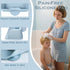 nestery Silicone Portable Shampoo Bowl, Hair Washing Station for Kids and Elderly with Rinse Cup & Scalp Massager, Hair