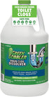 Green Gobbler Drain Clog Remover, 128 oz | Toilet Clog Remover for Hair & Organic Materials in Toilets, Sinks, Drains