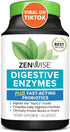 Zenwise Digestive Enzymes - Probiotic Multi Enzymes with Probiotics and Prebiotics for Bloating Relief for Women and