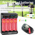 Lombaour 1.2v 2300mAh Light(12 Pack) AA Long Lasting Rechargeable Battery,Double A High Capacity Nickel Metal Hydride