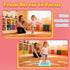 Kids:1 12x12 Inch Sensory Tiles Floor Mats for Piece Liquid Active Color-Changing Pads with Anti-Slip Base Leakproof