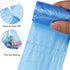MECCANIXITY Small Trash Bags - 0.5 Gallon Garbage Bags for Desktop Mini Trash Can, Blue, 120 Counts