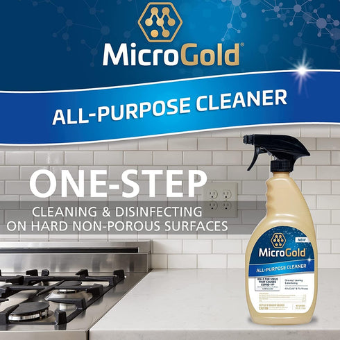 All-Purpose Cleaner Spray, Kills 99.9% of Bacteria and Viruses, Bleach Free, 24 Fluid Ounces, 6 Pack