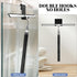 Shower Squeegee with Long Handle, Telescoping Window Squeegee for Glass Door, Tile Wall, Car, and Floor Cleaning