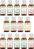 Set 14-10 ml. 100% Kitchen Essential Oil Pure Therapeutic Grade Includes Ginger, Oregano, Basil, Nutmeg, Thyme
