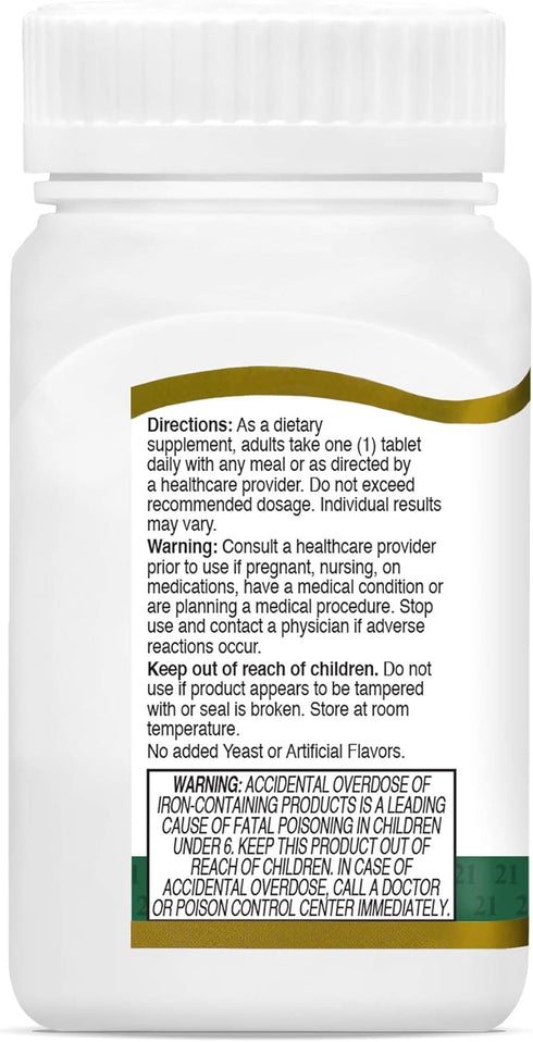 21st Century Therapeutic M Tablets, 130 Count