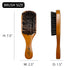 Titan Club Wave Brush for Men - Durable Wooden Handle, 100% Natural Boar Bristles, Soft for All Hair Types & Textures