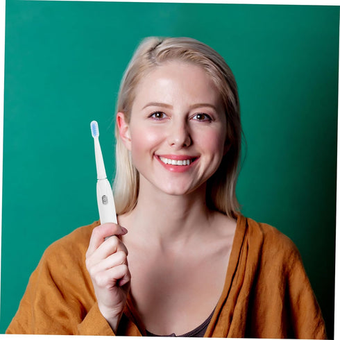 VICASKY Electric Toothbrush for Adults USB Charging Five Vibration Modes Gentle Bristle Cleaning Built in Battery Auto