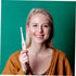 VICASKY Electric Toothbrush for Adults USB Charging Five Vibration Modes Gentle Bristle Cleaning Built in Battery Auto