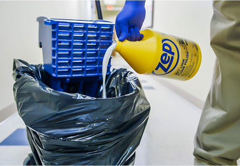 Zep Wet-Look Floor Polish - 1 Gallon ZUWLFF128 for Long Lasting Shine