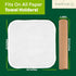Reusable Paper Towels (24 Pack) - 100% Cotton Hand Towels for Kitchen, Zero Waste Cleaning Cloths