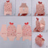 Party Favor Boxes - Flower Butterfly Candy Boxes, Laser Cut Pink Gift Boxes for Wedding, Bridal Shower, Birthday Party