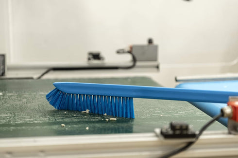 Vikan Ultra-Slim Cleaning Brush with Long Handle - 23.62" Medium, White, One Size, Multi-Purpose