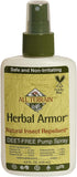 Herbal Armor DEET-Free Pump Spray, 4oz Insect Repellent, Plant-Based, Safe for Family and Pets