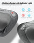 Heat,3D ALLJOY Shiatsu Neck and Back Massager with Soothing Kneading Massage Pillow for Muscle Pain Relief, Use