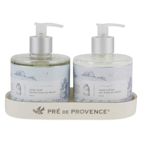Pre de Provence Shea Butter Enriched Hand Lotion, Silky Smooth Emollient, Milk, 11 Fl Oz