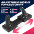 Optimized Athletics - Fully Adjustable Tool for Hip Flexor, Neck, Illiacus, Back, Glutes, Psoas I Trigger Point