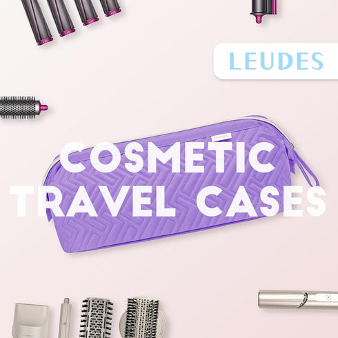 Leudes Hair Tools Travel Bag for Shark Flexstyle, Portable Carrying Case for Hair Air Wrap Dryer, Waterproof Organizer