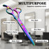 Professional Hair Cutting Shears, 6 Inch Barber Scissors, Sharp Blades for Women/Men/Kids, Rainbow
