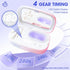 Portable Contact Lens Cleaner, ALLGLAM Automatic Ultrasonic Contact Lens Cleaner Machine with USB Charger, LED Timer