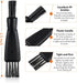 Patelai 20 Pieces Shaver Brush Razor Cleaning Brush Electric Double Sided Trimmer Shaver Brush Cleaner Set Nylon Bristles PP Handle