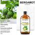 Bergamot Essential Oil 118ml Pure Oil for Aromatherapy, Diffuser, Candle Making, Large Bottle with Gift Box