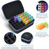 LEMBOL 3X 7-Day 32 Compartments,30 Monthly Pill Organizer a Day with Portable Travel Medicine Organizing Bag,Large Pill