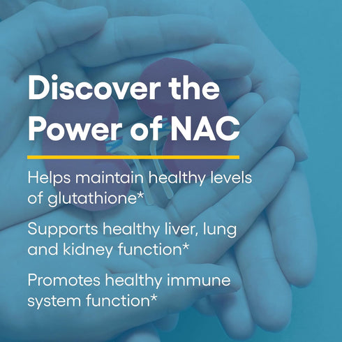 Natural Factors N-Acetyl-L-Cysteine 500 mg | 90 Capsules | Superior Antioxidant Support for Respiratory & Immune Systems