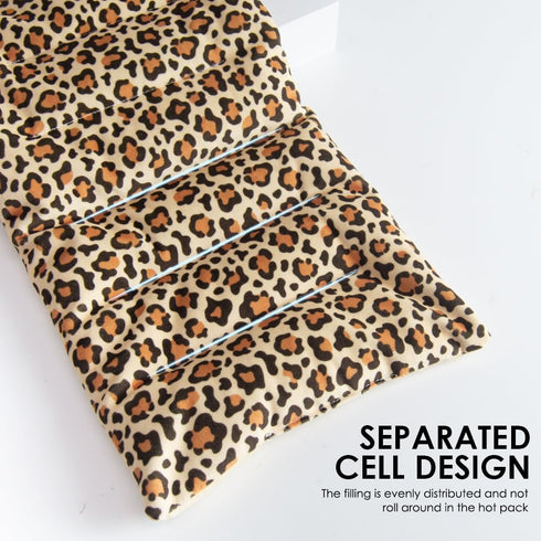 Microwave Heating Pad for Pain Relief – 8 x 16 Microwavable Moist Heat Pads for Neck, Shoulder, Back, Reusable