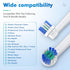 Pack 16 7000, 1000, 9600, 500, 3000, 8000 Replacement Toothbrush Heads Compatible with Oral-B Braun, of Professional