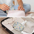 Skerhhux 7 Spring Flowers Art Pill Case Travel Pill Organizer Weekly Day Portable with Zipper Medicine Box Pill Case