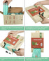 1.2 Gallon Drawstring Trash Can Liners, 125 Counts Small Compostable Bags for Home Kitchen Office