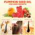 Gummies 60 Count Pumpkin Seed Oil Supplement with Saw Palmetto for Hair Growth & Skin Health Support, High Pure Extract
