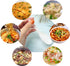 Honbay 60PCS Disposable Plastic Soup Spoons, White Translucent Dinner Spoons for Asian Dishes and Desserts
