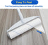 Large Lint Rollers for Floor Carpet, Sticky Roller with 3 Extendable Handle for Pet Hair Removal
